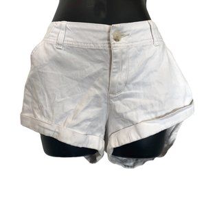 Women's Hollister White Short-Shorts Size 7